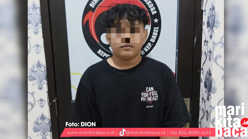 Anak Muda Ini Kedapatan Simpan Barang Haram