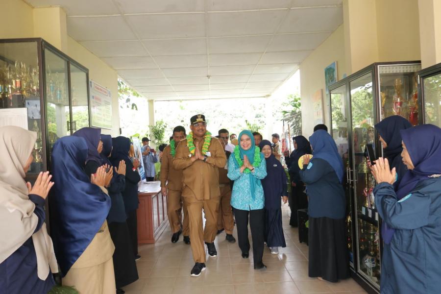 B2SA Go to School, Pj Gubernur Sambangi SMPN 1 Puding Besar