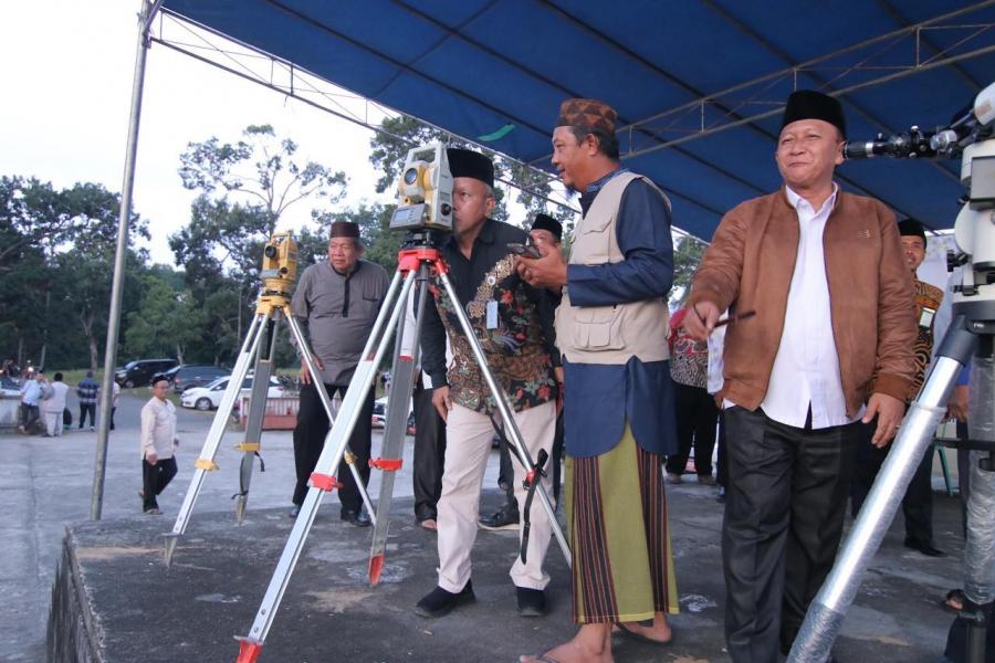 Hilal di Kep. Babel Terhalang Awan Kumulus, 1 Zulhijah Ditetapkan Besok 8 Juni