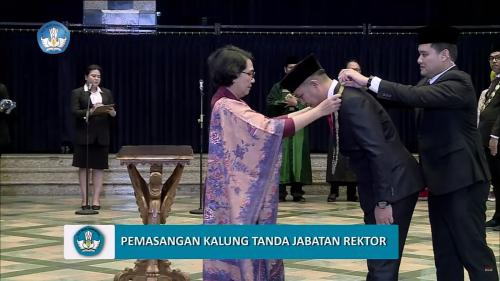 Gambar Ibrahim Dilantik, Dititipkan Pesan untuk Pendidikan