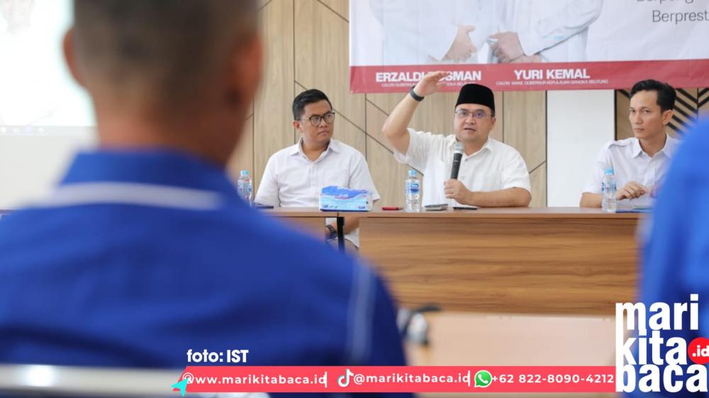 Ingat, Yang Diusung Gerindra Babel Sudah Tanda Tangan "Perjanjian" Harus Nurut