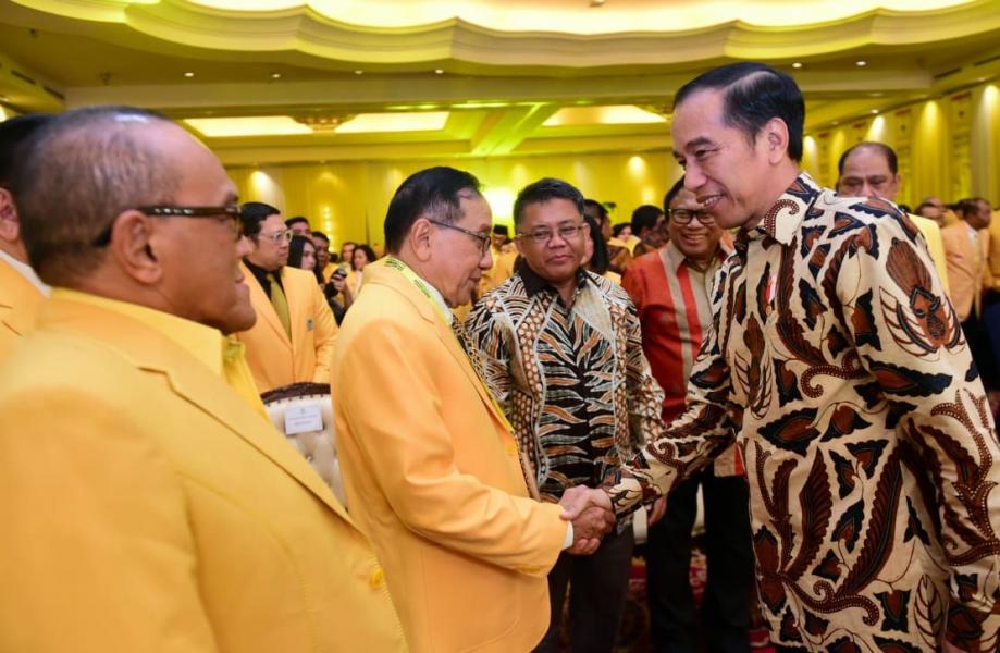 Internal Partai Usulkan Jokowi Pimpin Golkar