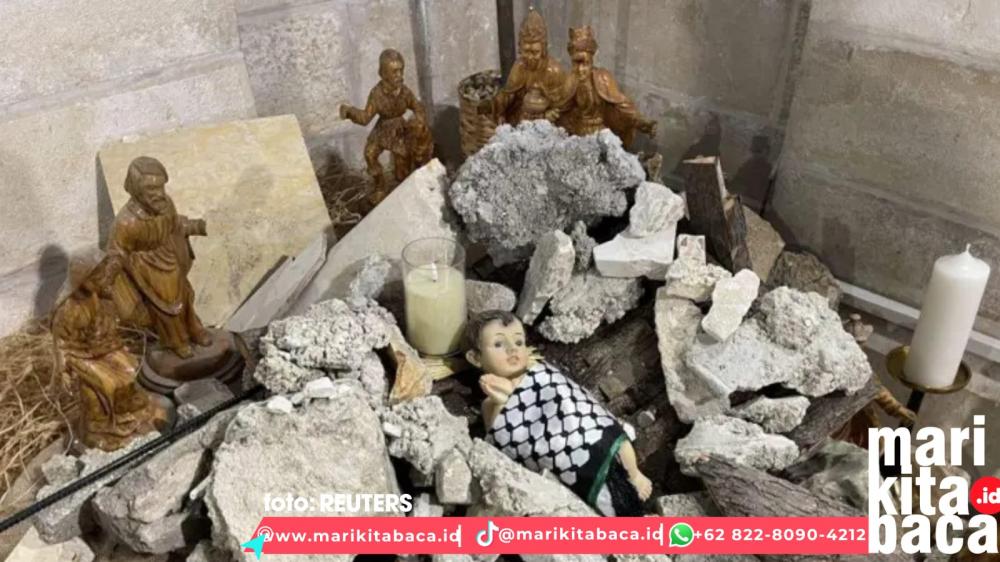 Jika Yesus Lahir Hari Ini Dia Pasti akan Natal di Puing-puing Gaza