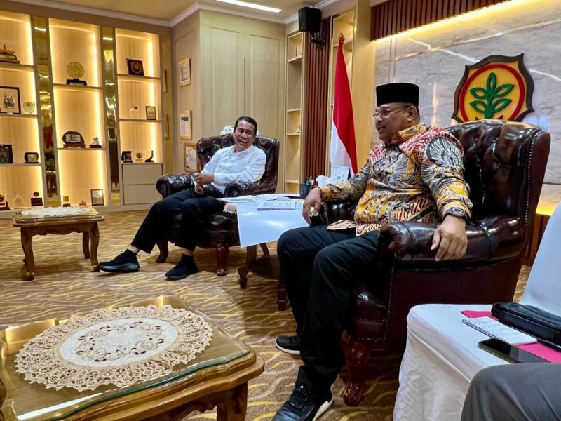 Komitmen Bangun Pertanian Babel, Pj Gubernur Safrizal Terima Bantuan 200 Milyar dari Mentan