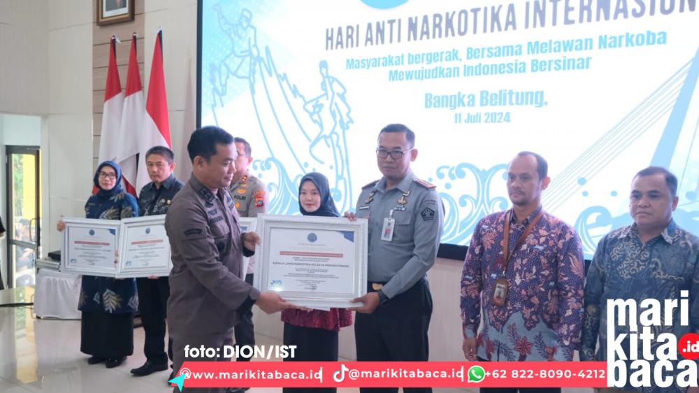 Lapas Narkotika Pangkalpinang Dianggap Berjasa