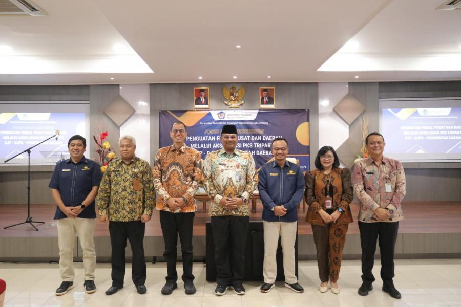 Optimalkan Sektor Pajak, Pj Gubernur Safrizal Hadiri FGD di Kanwil DJPB Babel