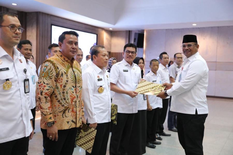 Pj Gubernur Safrizal Kukuhkan Gugus Tugas Daerah Bisnis dan Hak Asasi Manusia Provinsi Kepulauan Bangka Belitung