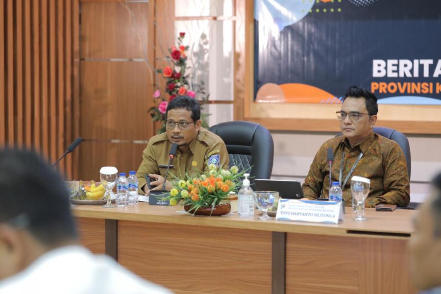 Pj Sekda Fery Afriyanto Hadiri Rilis Berita Resmi Statistik BPS