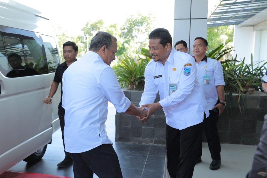 Pj Sekda Fery Sambut Rombongan Komisi IV DPR RI