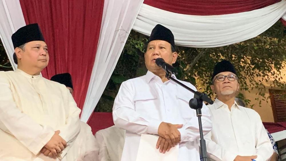 Prabowo Pidato Tanpa Gibran, Ada Apa?