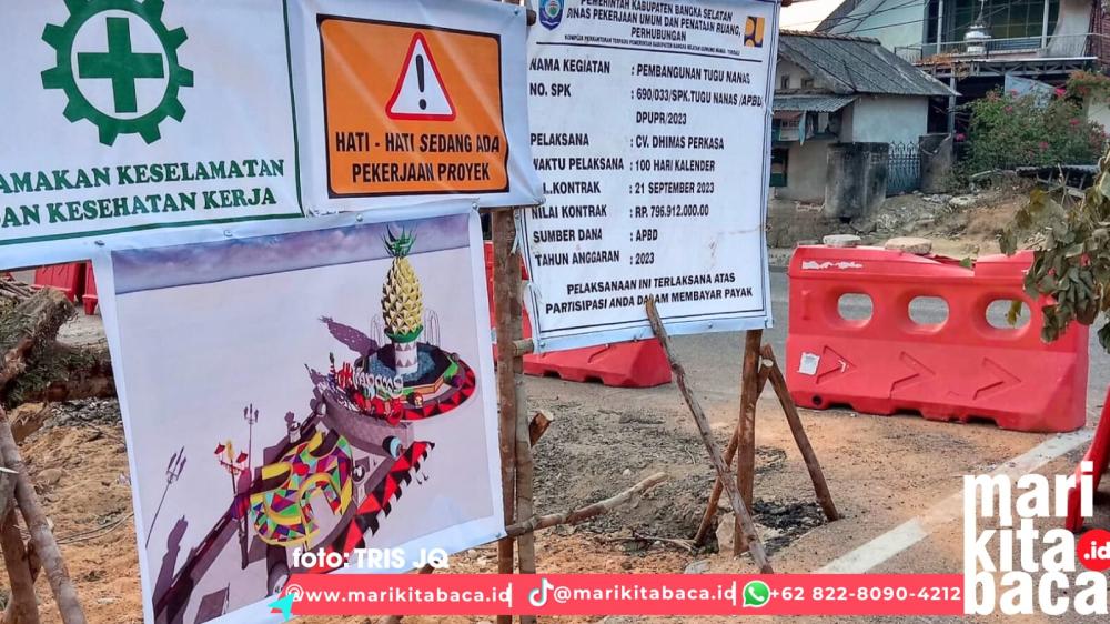 Proyek Tugu Nanas, Bikin Malu Orang Toboali 