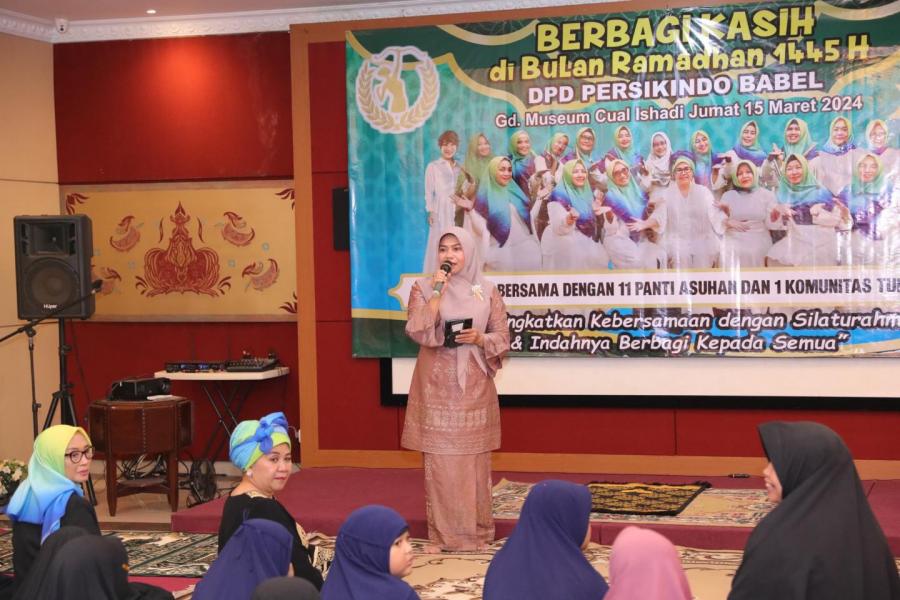 Safriati Safrizal Bersama BKOW Berbagi Kasih Dalam Ramadhan 1445 H