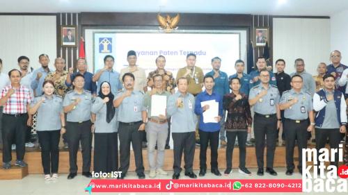 Gambar Tiga Dosen UBB Dapat Hak Paten