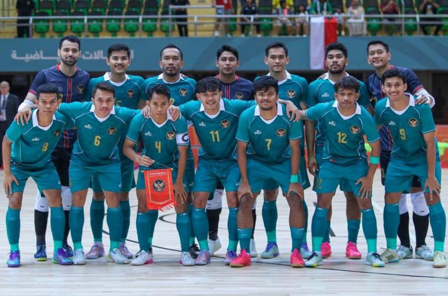 Timnas Futsal Putra Indonesia Peringkat 28 Dunia